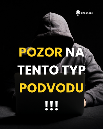Podvodník chtěl zneužít ověřené značky Znesnáze21. Laskavost musí jít ruku v ruce s obezřetností